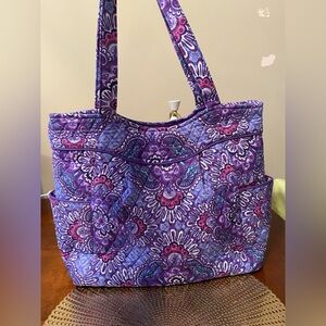 Vera Bradley Pleated Tote